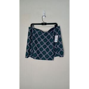 JoFit Printed Wrap Reversible UPF 50 Sun Protection Golf, Pickleball Skirt L